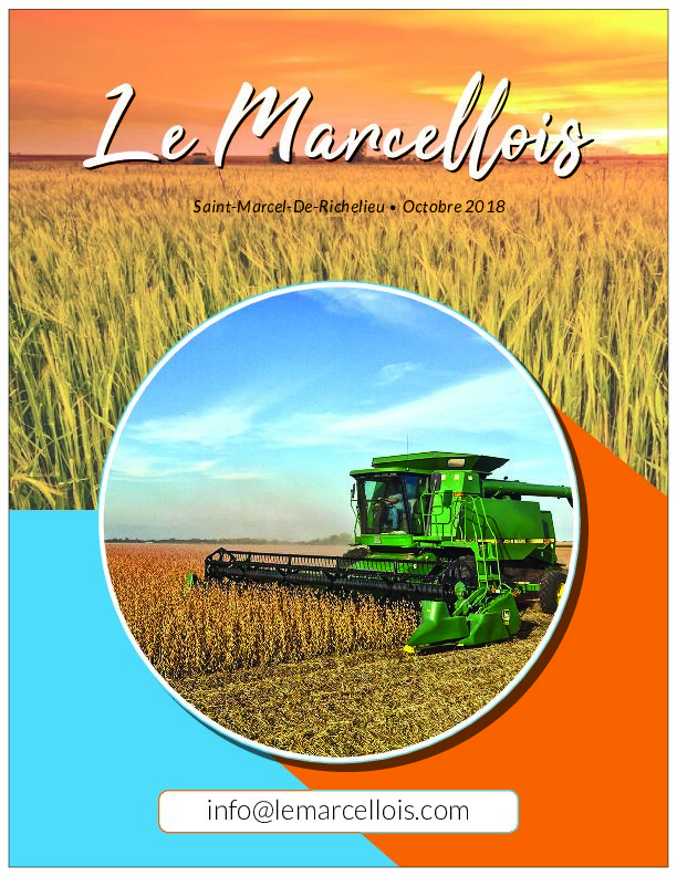 Couverture du journal municipal de octobre 2018