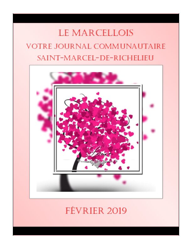 Couverture du journal municipal de février 2019