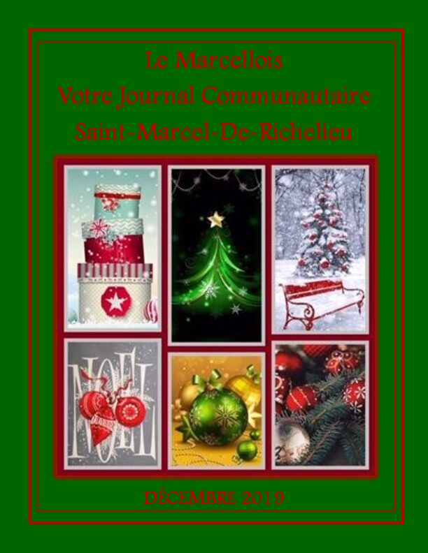 Couverture du journal municipal de décembre 2019