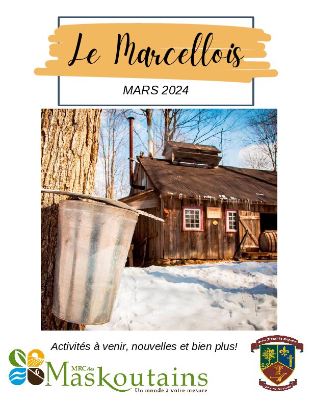 Couverture du journal municipal de mars 2024