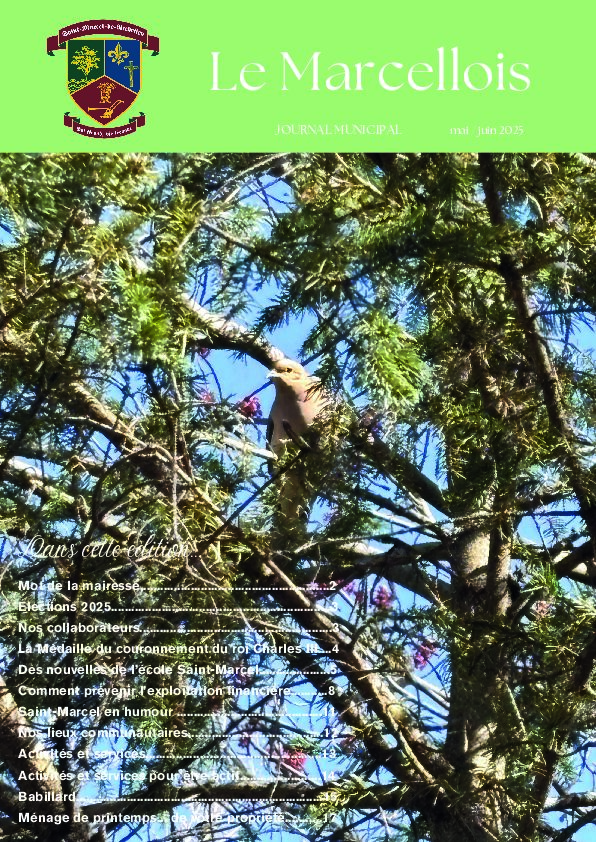 Couverture du journal municipal de mai 2025