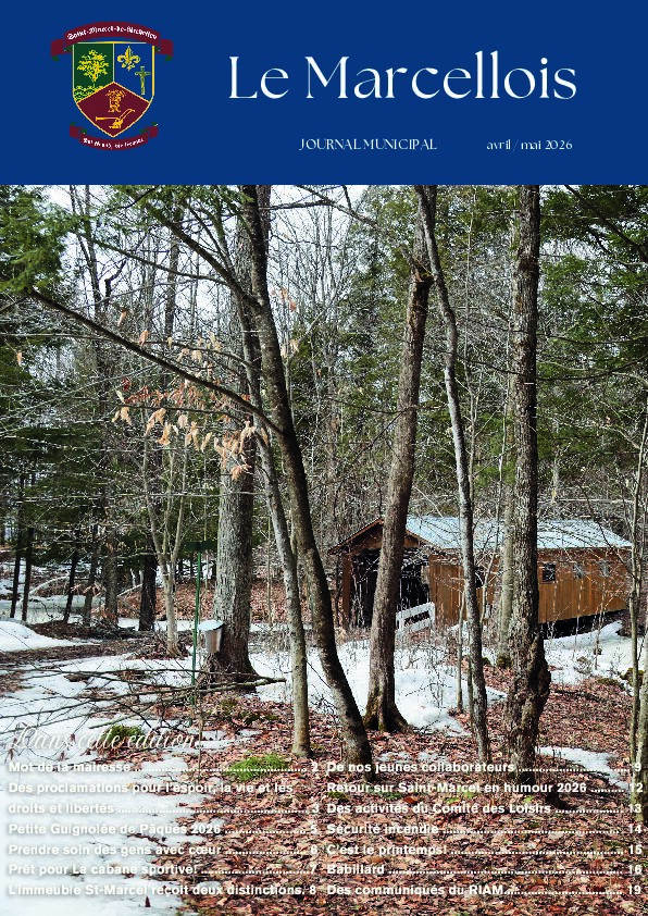 Couverture du journal municipal de avril 2026