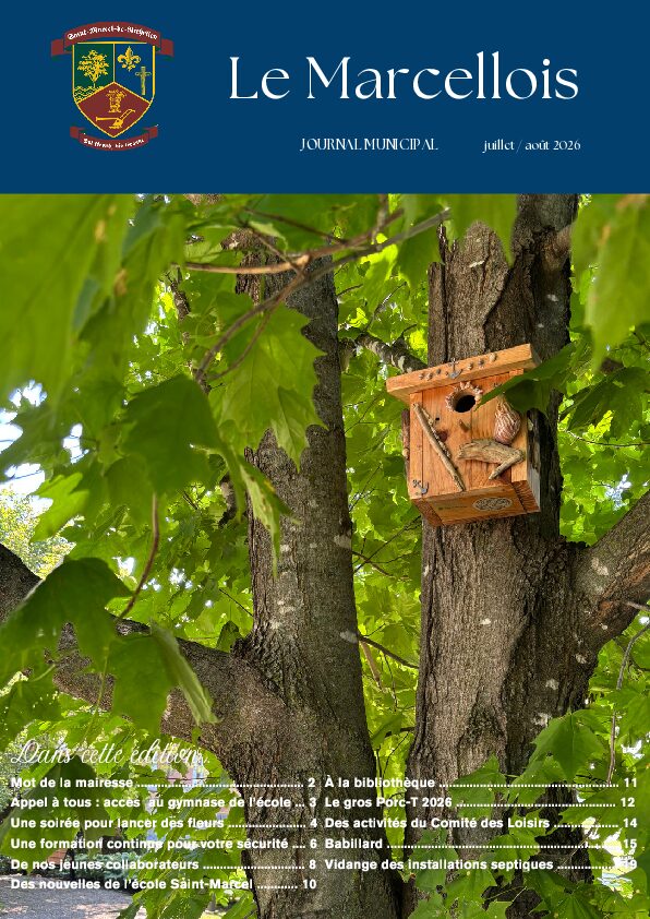 Couverture du journal municipal de juillet 2026